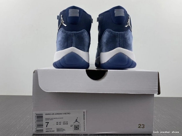 Cheap LUCY Air WMNS Jordan Midnight Navy AR0715-441 Velvet 11 0709